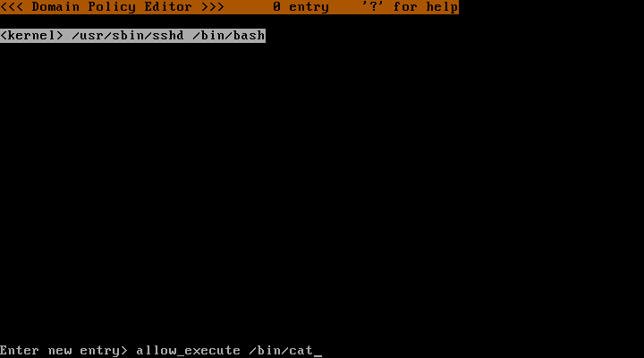 Adding Domain Policy