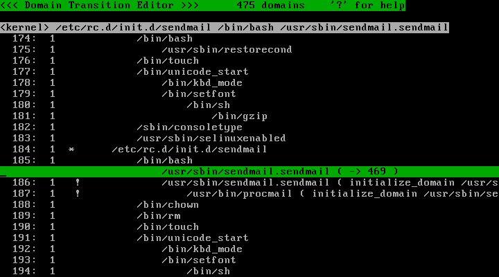 After initialize_domain target